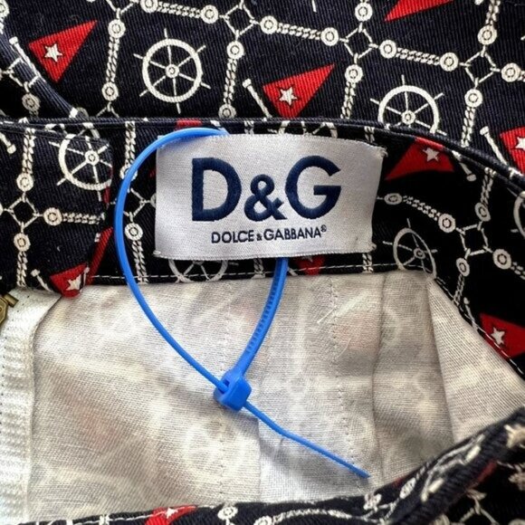 Dolce & Gabbana Navy Nautical Mini Skirt - Picture 12 of 12